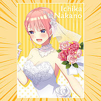 Плакат А3 Аніме 5-toubun no Hanayome / П'ять наречених 019