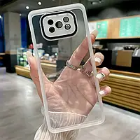 Силіконовий чохол Solid Color із захистом камери Xiaomi Poco X3 / X3 PRO White