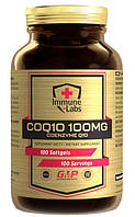 Коензим Q10 Immune Labs Coenzyme Q10 100 mg 100 капсул