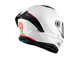 Мотошолом MT STINGER 2 A0 Solid Gloss White, фото 4