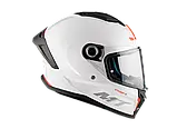 Мотошолом MT STINGER 2 A0 Solid Gloss White, фото 3