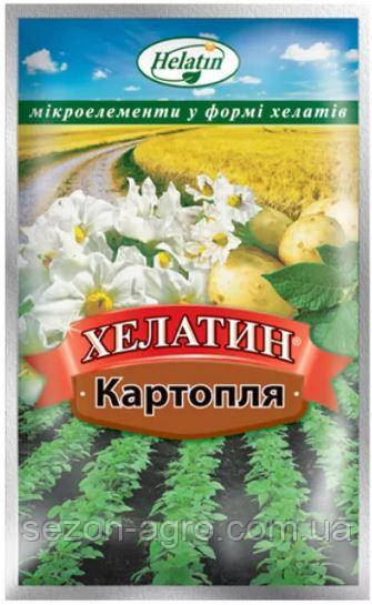 Мікробіологічне добриво Хелатін Картопля 50 мл