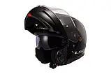 Мотошолом LS2 FF908 Strobe II Solid Black, фото 2