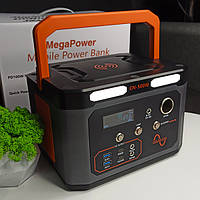 😎Портативна зарядна станція CN-500W (479.52 WH, чиста синусоїда, 129600 mAh) з ліхтарем, WirelessCharging