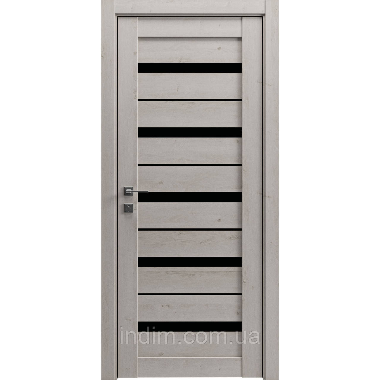 Міжкімнатні двері Гранд Lux 4 (Без порога) BLK
