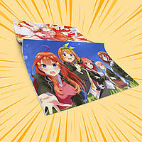 Зошит А5 48 арк. на скобі у клітинку 60 гр.м² 5-toubun no Hanayome / П'ять наречених 003