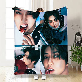 Плед 3D Stray Kids collage №1 15795 160х200 см