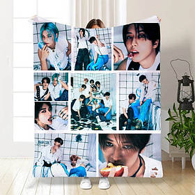 Плед 3D Stray Kids collage №2 15807 160х200 см