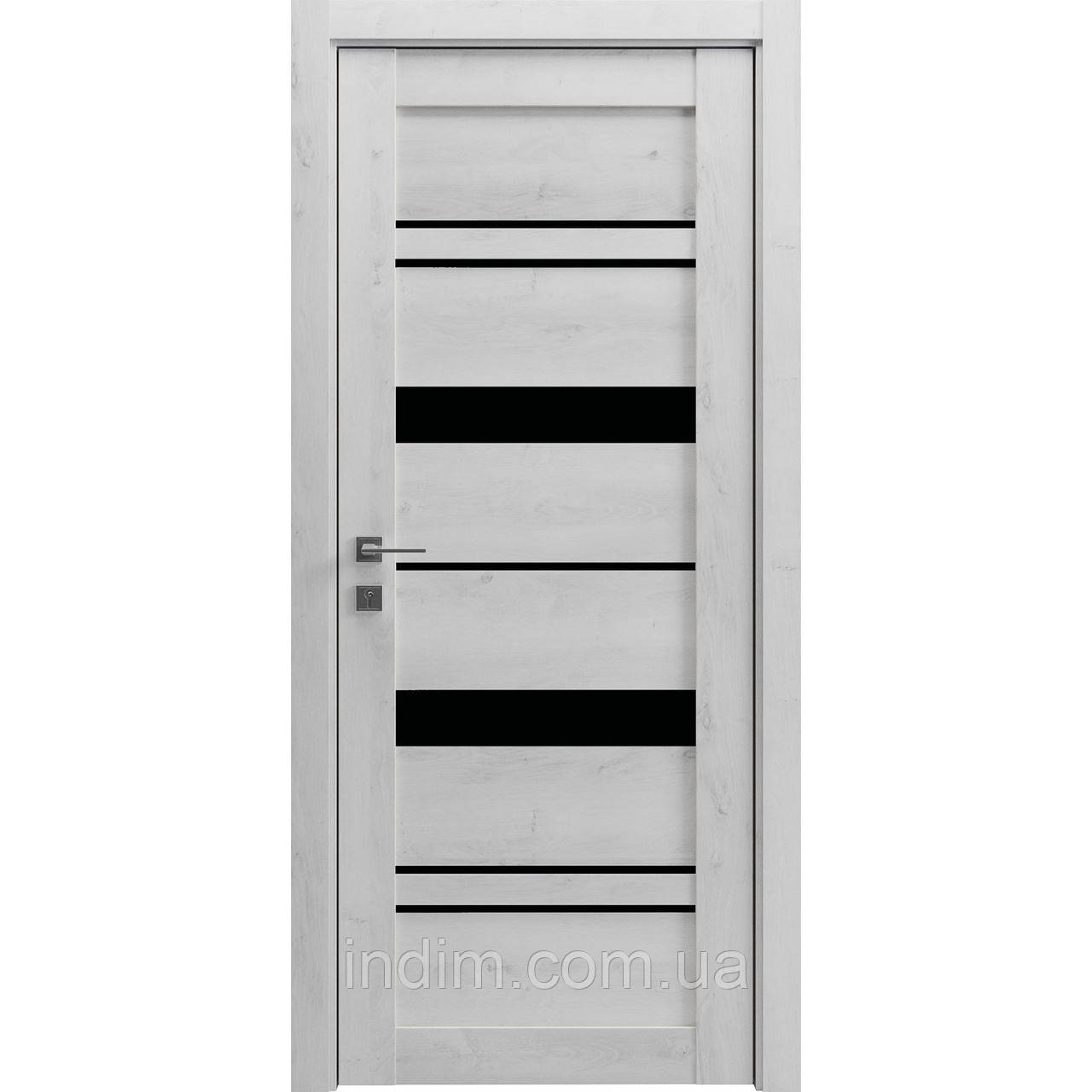 Міжкімнатні двері Гранд Lux 5 (Без порога) BLK