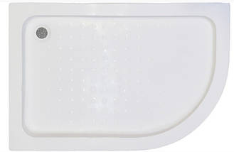 Душовий бокс Vivia 84 L RC лівий 120х80х215 см на низькому піддоні з гідромасажем тоноване скло, фото 4