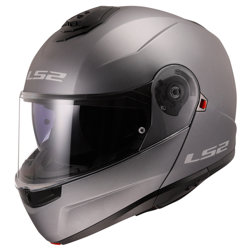 Мотошолом LS2 FF908 Strobe II Solid Matt Titanium
