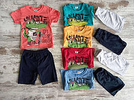 Дитячий костюм із шортами КРОКІЛ для хлопчика розмір 3-6 років, колір уточнюйте під час замовлення
