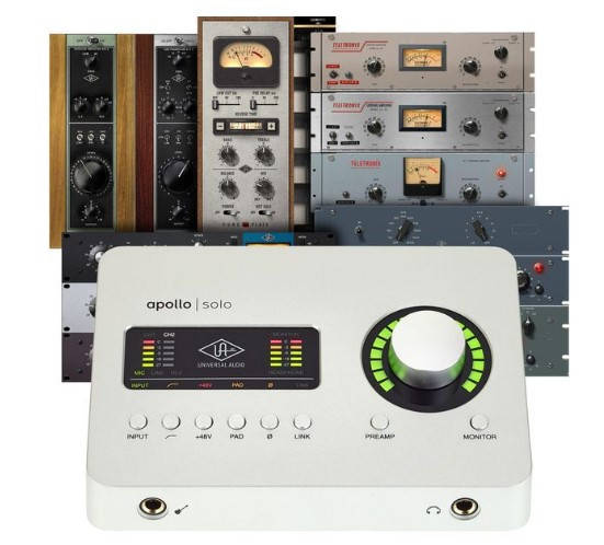 ᐉ Заказать Аудиоинтерфейс UNIVERSAL AUDIO APOLLO SOLO TB3