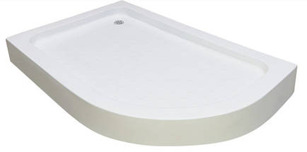 Душовий бокс Vivia 84 L RC лівий 120х80х215 см на низькому піддоні з гідромасажем тоноване скло, фото 5