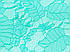 Гипюр корд нейлон бірюзовий, фото 3
