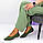 Зелені оливкові легкі жіночні текстильні балетки колір на вибір доступна ціна, фото 6