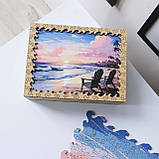 Середній Дерев'яний Пазл Woods Story Літній пляж L, фото 6