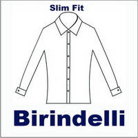 Сорочка чоловіча, приталена (Slim Fit), з довгим рукавом, Birindelli