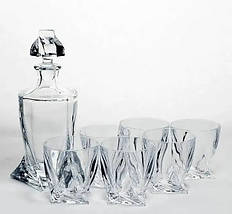 Набір для віскі Bohemia Quadro, фото 3