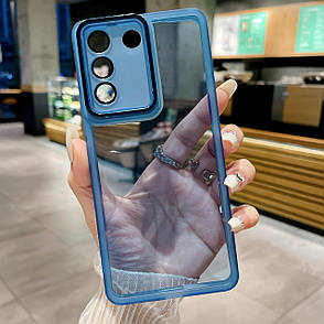 Силіконовий чохол Solid Color із захистом камери Samsung S20 FE Blue, фото 1