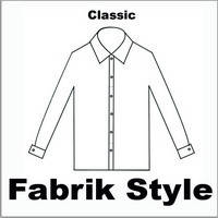 Сорочка чоловіча, прямого покрою, з довгим рукавом, Fabrik Style