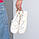 Білі модні жіночі босоніжки плетінка низький хід колір на вибір, фото 8