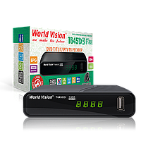 World Vision T645D3 FM H.265 HEVC - Т2 Тюнер DVB-T2/C + FM радіо