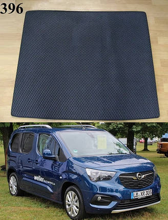 Килимок ЕВА в багажник Opel Combo Е '18-, коротка база L1, фото 1