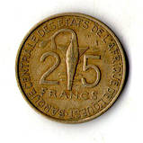 Західна Африка (BCEAO) 25 франків, 1970-1979  №2596, фото 3