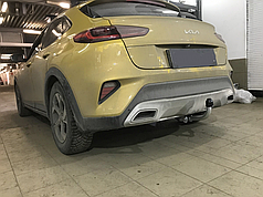 Фаркоп Kia Xceed 2019- (Кіа Х-Сід) оцинкований, без підрізу бампера