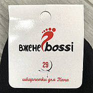 Шкарпетки чоловічі демісезонні бавовна короткі ВженеBOSSі Fitness, розмір 29 (43-44), чорні, 11303, фото 6