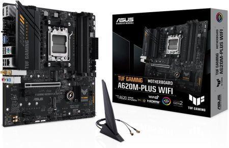 Материнська плата Asus TUF Gaming A620M-Plus WIFI, фото 1