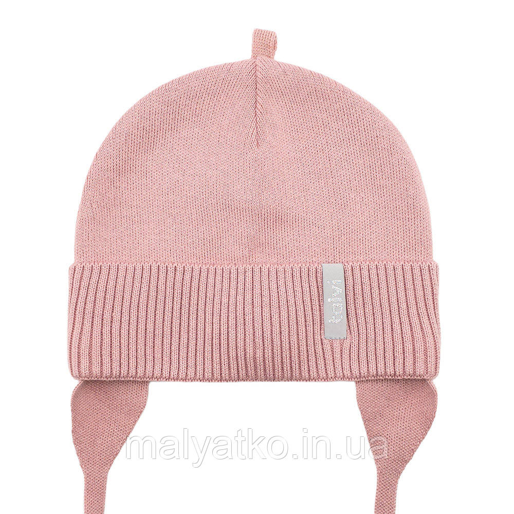 Шапка дитяча демісезонна "Мічиган" (колір: 22207-CT Пудра) розмір 42-44, фото 1