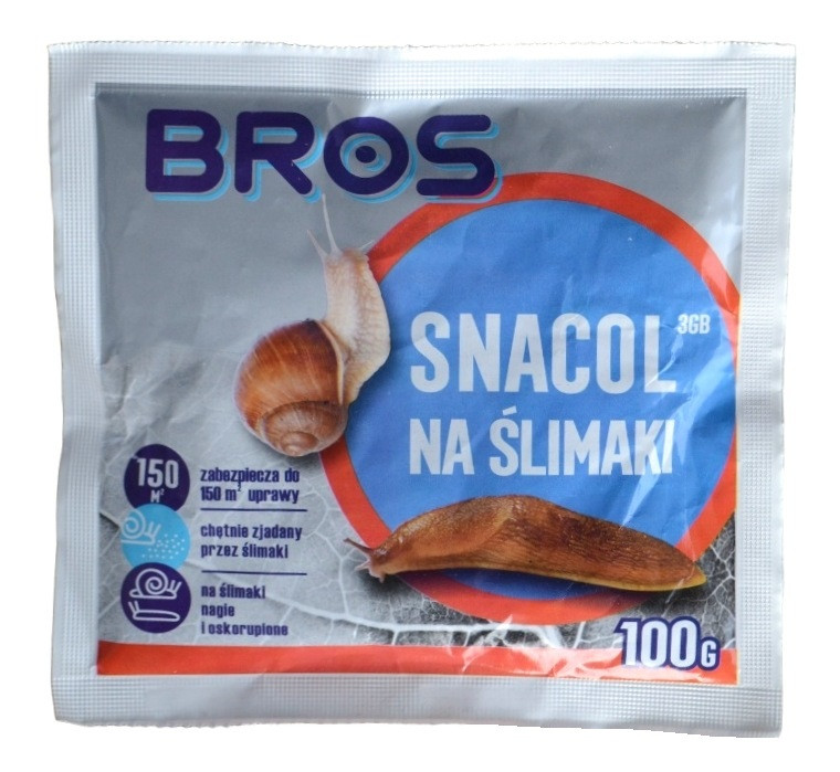 Лімацидний засіб від равликів Bros Snacol, 100г