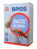Лімацидний засіб від равликів Bros Snacol, 1,1кг
