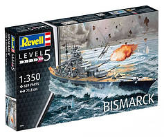 Збірна модель (1:350) Німецький лінкор "Бісмарк" (Bismarck)