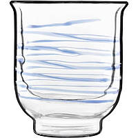 Стакан низкий с двойным дном Luigi Bormioli Thermic Glass A-12810-G-4102-AA-01 235 мл синий b
