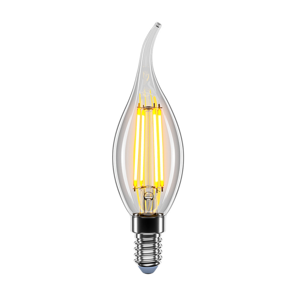 LED лампа V-Filament-C37t, 4W, E14, 4100K,400Lm (21-42-34), Velmax, Арт.51608