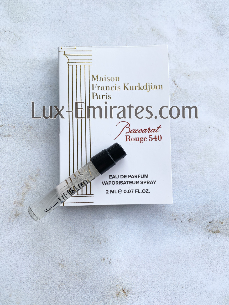 Пробник Lux Maison Francis Kurkdjian Baccarat Rouge 540 edp 2 ml Мейсон Франсіс Куркджан Баккарат Руж 540 2 мл