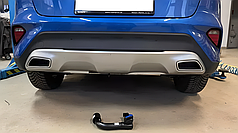 Фаркоп Kia Xceed 2019- (Кіа Х-Сід) швидкоз'ємний на ключах