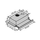 Витяжка телескопічна Ventolux GARDA 60 BK (750) SMD LED 60 см, фото 5