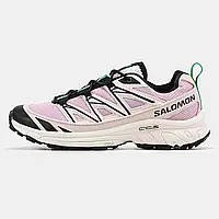 Красивые женские кроссовки Текстиль для разных видов активностей Salomon Xt-6 Cradle Pink розовые 36