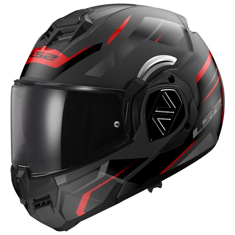 Мотошолом LS2 FF906 Advant Kuka Matt Black Red