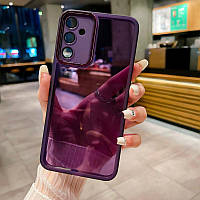 Силіконовий чохол Solid Color із захистом камери Samsung M14 Violet