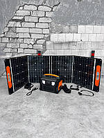Портативная универсальная солнечная зарядная станция POWERSTATION M1000 + Солнечная панель 150 Вт