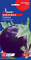 Баклажан Гелиос семена (0,5 г) круглый среднеранний, For Hobby, TM GL Seeds