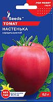 Томат Настенька насіння (0,1 г) середньоранній рожевий середньорослий, For Hobby, TM GL Seeds