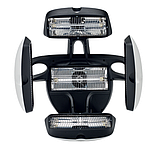 Клімазон біло-чорний CERIOTTI MX3700 (Італія) — штативо та колесах, 1250 Вт, фото 4