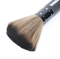 Щітка для змітання волосся Toni&Guy Diamont Black, кругла з ніжним ворсом (T&G-0021), фото 5