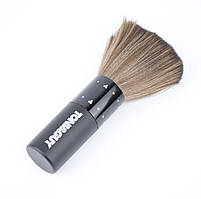Щітка для змітання волосся Toni&Guy Diamont Black, кругла з ніжним ворсом (T&G-0021), фото 4